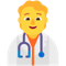 Health Worker emoji on Microsoft